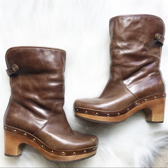 ugg clog booties